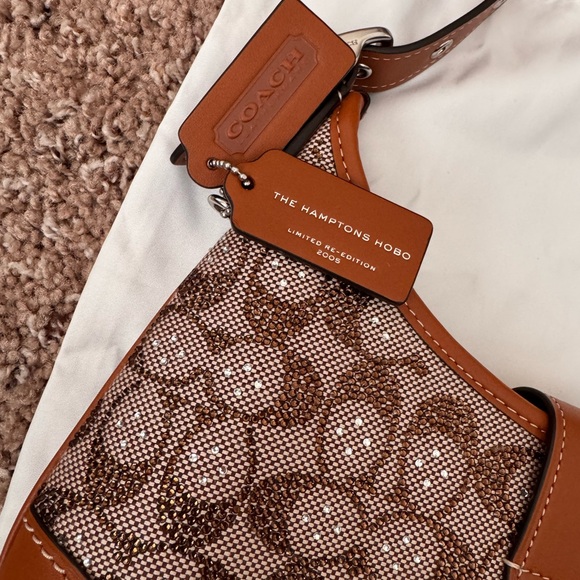 Coach Hampton Crystal Hobo Bag - Picture 5 of 6